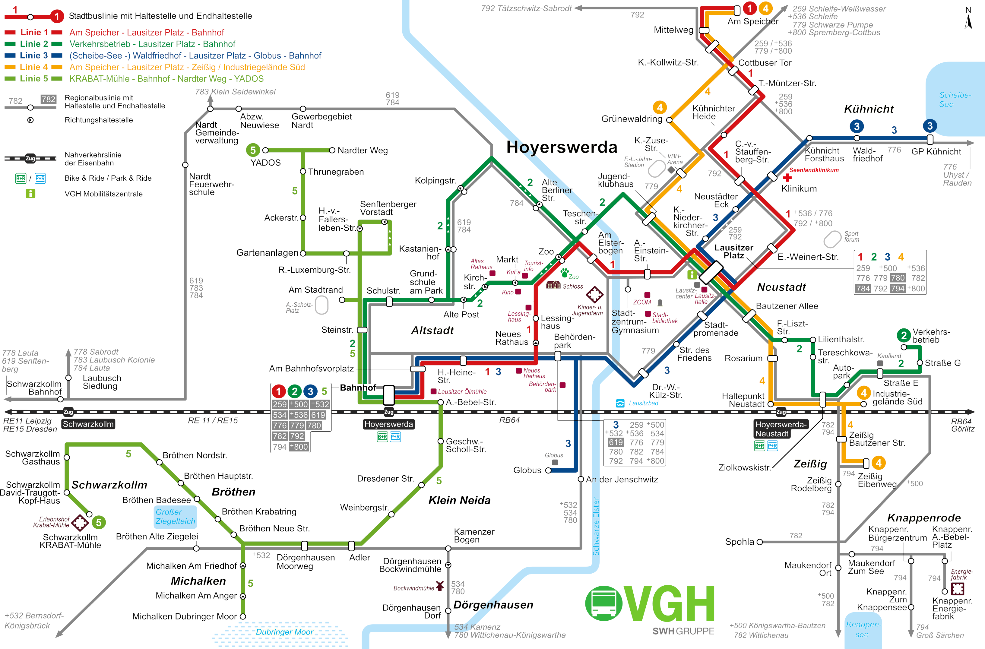 Liniennetzplan 2023